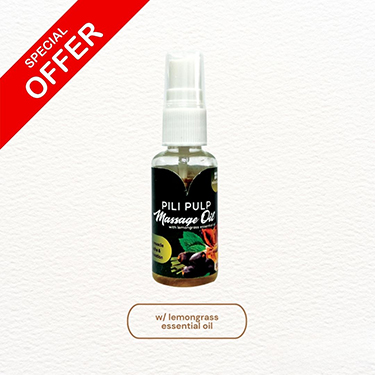 Simbag Pili Pulp Massage Oil -Lemongrass Essential Oil