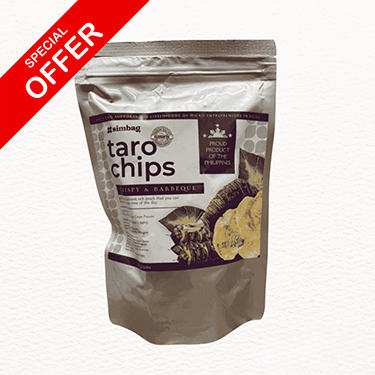 Crispy and Cheesy Taro Chips 80g (BBQ) | Iskaparate