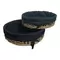 Round Tray S/2 Mesh with Lining | Our Market
