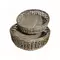Round Tray S/2 Mesh without Lining | Our Market